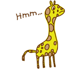 Funny Animals Doodle sticker #10269166