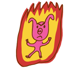 Funny Animals Doodle sticker #10269170