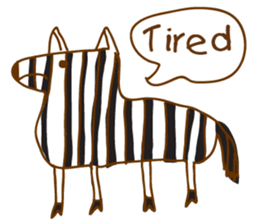 Funny Animals Doodle sticker #10269173