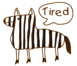 Funny Animals Doodle sticker #10269173