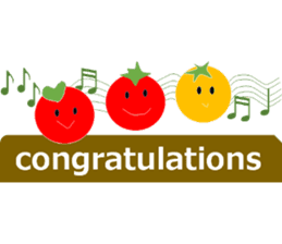 Vegetable Family in the sun sticker #10269238