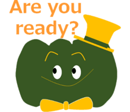 Vegetable Family in the sun sticker #10269242