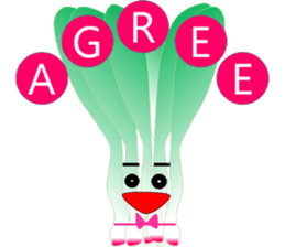 Vegetable Family in the sun sticker #10269247