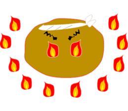 Vegetable Family in the sun sticker #10269252