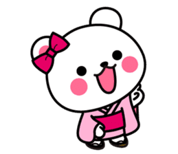 Yuki-Kuma Vol.2 by RURU~Japanese KIMONO~ sticker #10269536