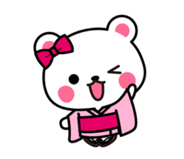 Yuki-Kuma Vol.2 by RURU~Japanese KIMONO~ sticker #10269538