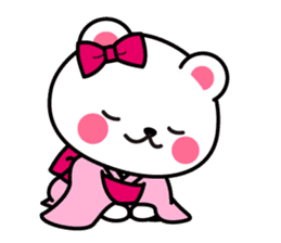 Yuki-Kuma Vol.2 by RURU~Japanese KIMONO~ sticker #10269540