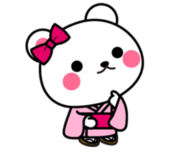 Yuki-Kuma Vol.2 by RURU~Japanese KIMONO~ sticker #10269545