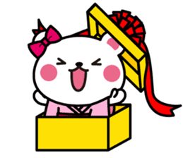 Yuki-Kuma Vol.2 by RURU~Japanese KIMONO~ sticker #10269546