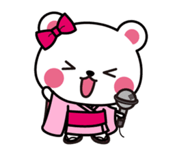 Yuki-Kuma Vol.2 by RURU~Japanese KIMONO~ sticker #10269554