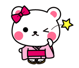 Yuki-Kuma Vol.2 by RURU~Japanese KIMONO~ sticker #10269564