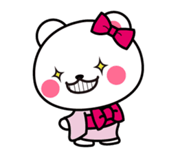 Yuki-Kuma Vol.2 by RURU~Japanese KIMONO~ sticker #10269566