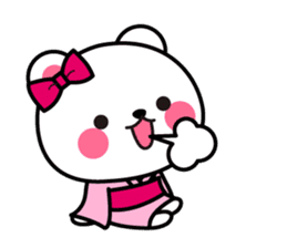 Yuki-Kuma Vol.2 by RURU~Japanese KIMONO~ sticker #10269569