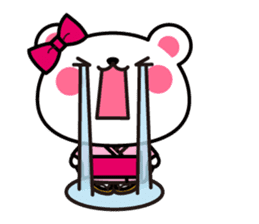 Yuki-Kuma Vol.2 by RURU~Japanese KIMONO~ sticker #10269574