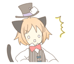 Cat ear girl Necoco&Rabbit ear girl Rosy sticker #10270637