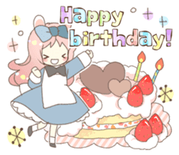 Cat ear girl Necoco&Rabbit ear girl Rosy sticker #10270650