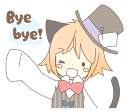Cat ear girl Necoco&Rabbit ear girl Rosy sticker #10270651