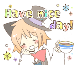 Cat ear girl Necoco&Rabbit ear girl Rosy sticker #10270653