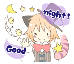 Cat ear girl Necoco&Rabbit ear girl Rosy sticker #10270655