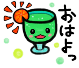 I love melonsoda!! sticker #10271136