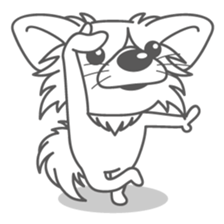 LOVELY! The little Rascal "Hime" sticker #10271259