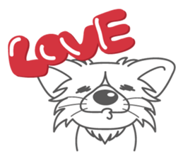 LOVELY! The little Rascal "Hime" sticker #10271260