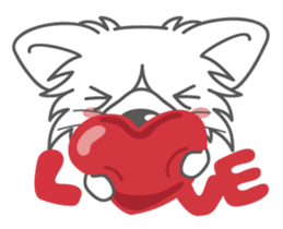 LOVELY! The little Rascal "Hime" sticker #10271262