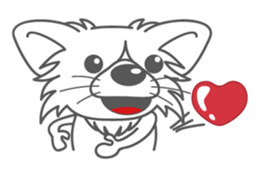 LOVELY! The little Rascal "Hime" sticker #10271281