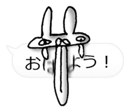 Chaos Rabbit Sticker sticker #10271376