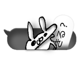 Chaos Rabbit Sticker sticker #10271388