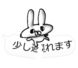 Chaos Rabbit Sticker sticker #10271389