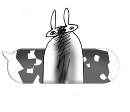 Chaos Rabbit Sticker sticker #10271394