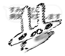 Chaos Rabbit Sticker sticker #10271401