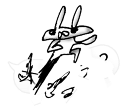 Chaos Rabbit Sticker sticker #10271408