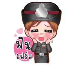 Little lady Police sticker #10271758