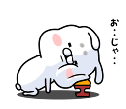 "OJARU" rabbit sticker #10272303