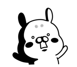 "OJARU" rabbit sticker #10272307