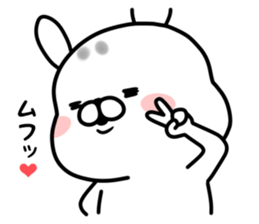 "OJARU" rabbit sticker #10272325