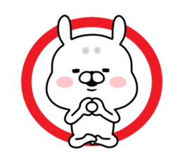 "OJARU" rabbit sticker #10272332