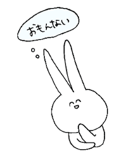 naniwano pyon pyon usagi chan sticker #10273034