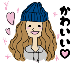 CAWAII GIRLS sticker #10273860