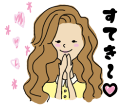 CAWAII GIRLS sticker #10273862