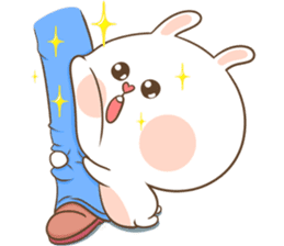 TuaGom : Puffy Rabbit sticker #10274068