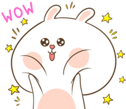 TuaGom : Puffy Rabbit sticker #10274074