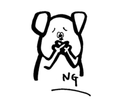 Bagel of the beagle sticker #10274104