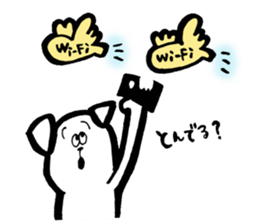 Bagel of the beagle sticker #10274135