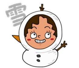 Mountains lover Yama-nee sticker #10274391
