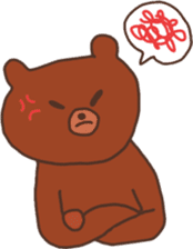 Bear that over become a chocolate sticker #10274992
