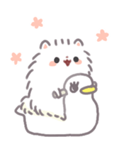 Pomeranian Mochi 9 sticker #10275061