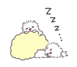 Pomeranian Mochi 9 sticker #10275070